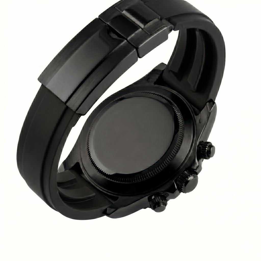 Pergor Torvex ALL Black – automatic watch, stainless steel case and bracelet