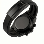 Pergor Torvex ALL Black – automatic watch, stainless steel case and bracelet