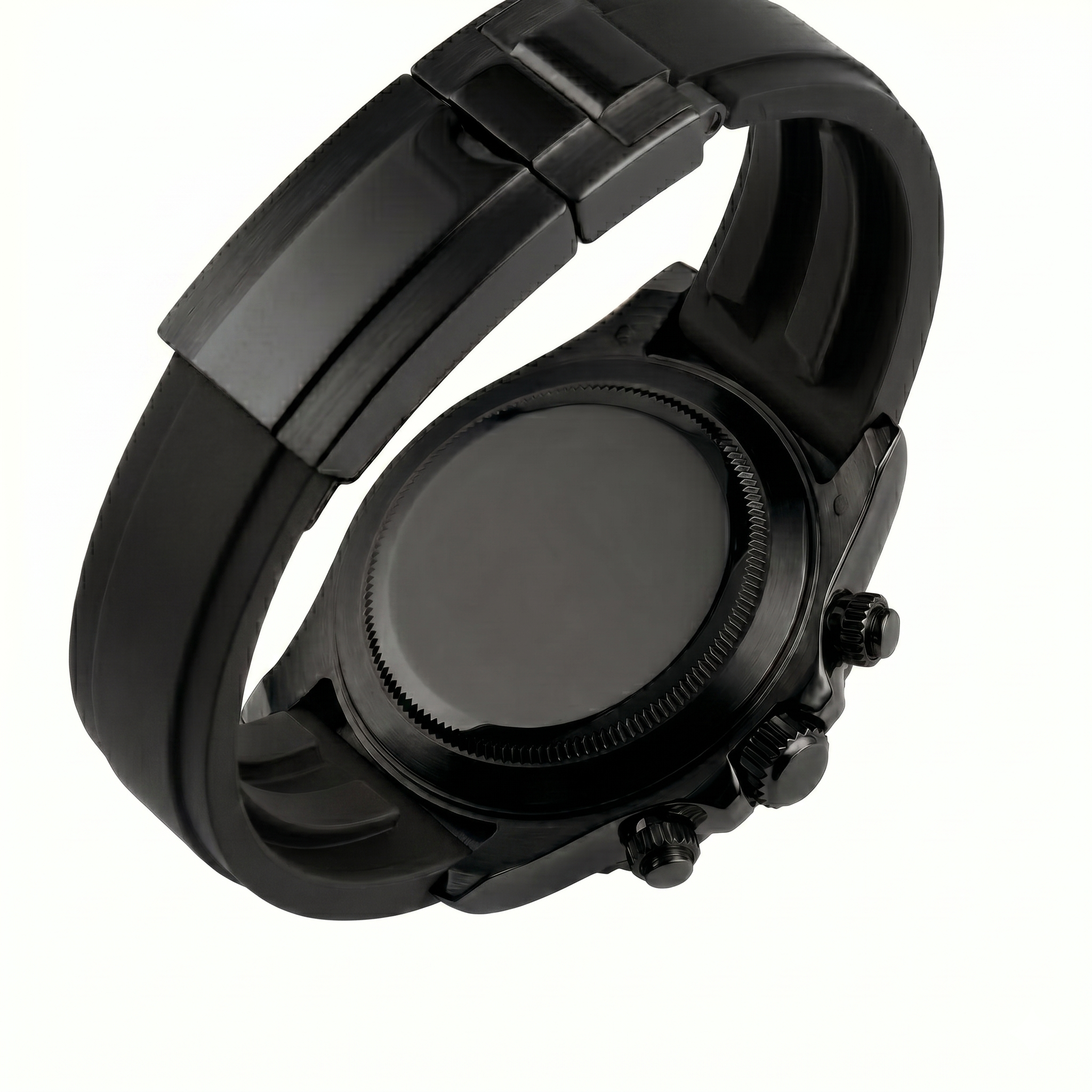 Pergor Torvex ALL Black – automatic watch, stainless steel case and bracelet