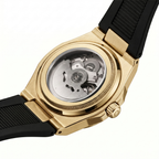 Pergor Valtor Blue Rubber – automatic watch, stainless steel case and bracelet