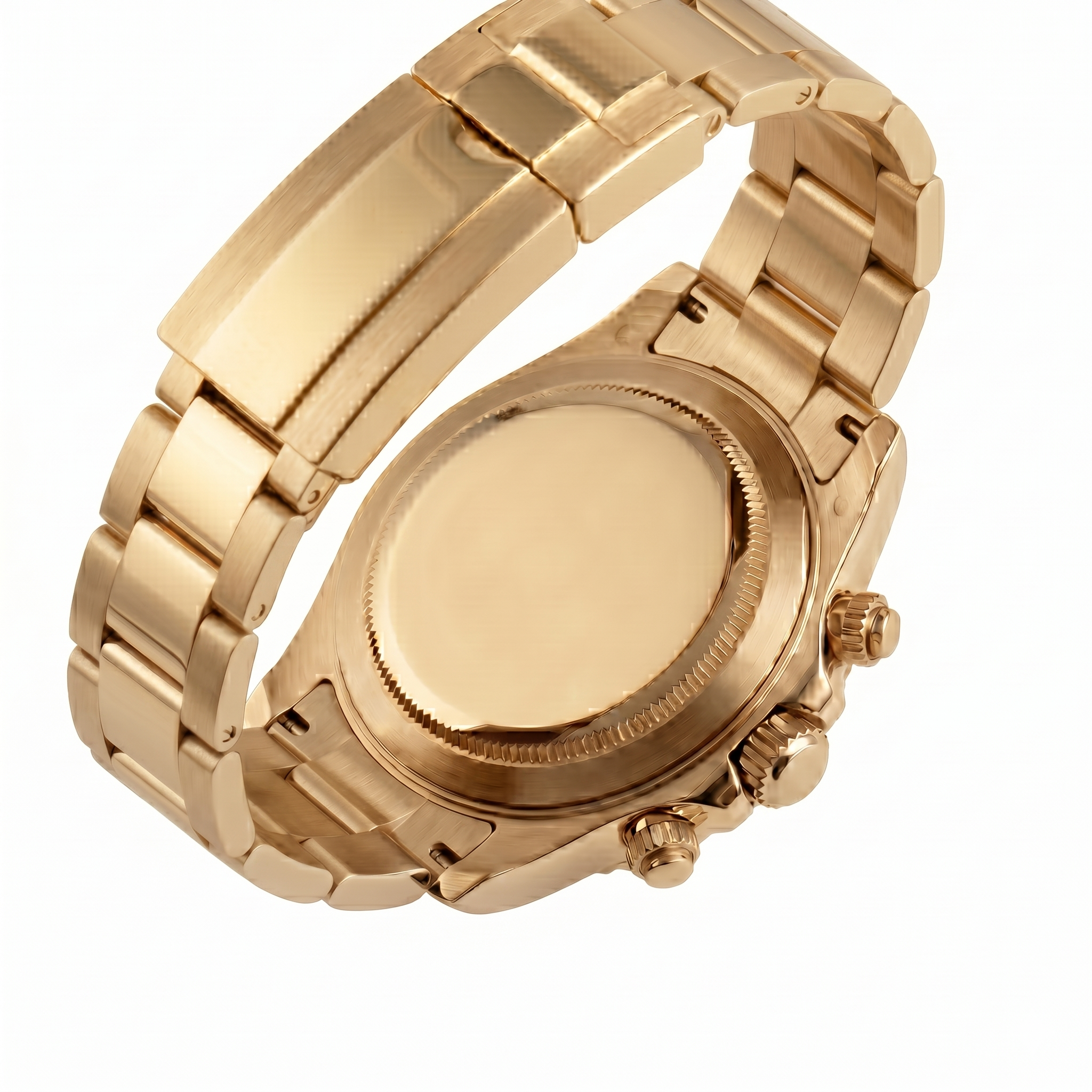 Pergor Torvex Black Gold – automatic watch, stainless steel case and bracelet