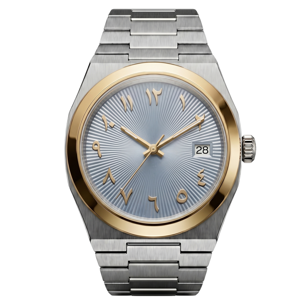 Pergor Tolaris ICE TWO Tone – automatic watch, stainless steel case and bracelet