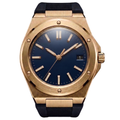 Pergor Valtor Blue Rubber – automatic watch, stainless steel case and bracelet