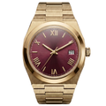 Pergor Tolaris RED Rose – automatic watch, stainless steel case and bracelet