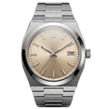 Pergor Tolaris Champagne Steel – automatic watch, stainless steel case and bracelet