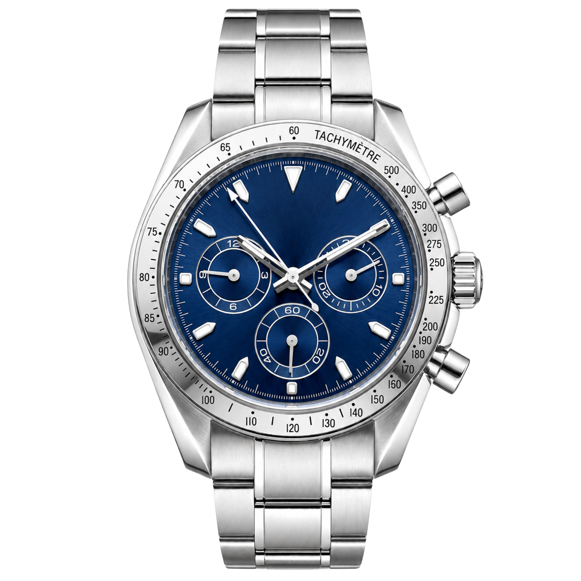 Pergor Torvex Ocean Steel – automatic watch, stainless steel case and bracelet