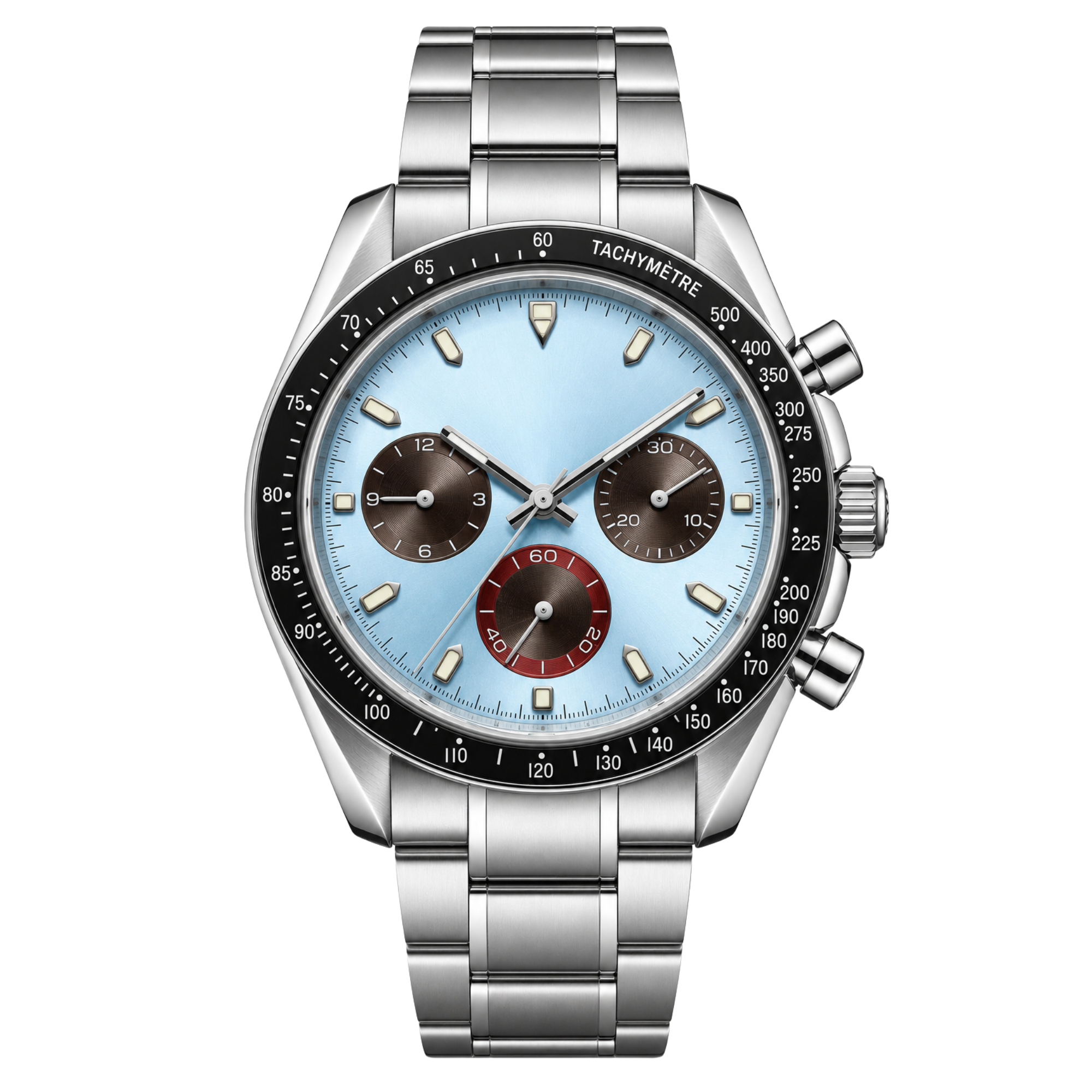 Pergor Torvex ICE Steel – automatic watch, stainless steel case and bracelet