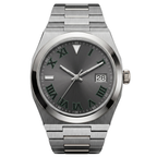 Pergor Tolaris Padel Steel – automatic watch, stainless steel case and bracelet
