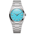 Pergor Artis POP Blue Steel – automatic watch, stainless steel case and bracelet