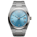 Pergor Tolaris Roman ICE Steel – automatic watch, stainless steel case and bracelet