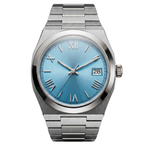 Pergor Tolaris Roman ICE Steel – automatic watch, stainless steel case and bracelet