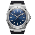 Pergor Valtor Blue Rubber – automatic watch, stainless steel case and bracelet
