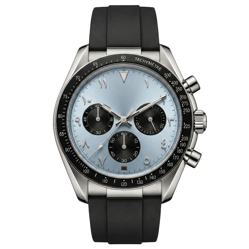 Pergor Torvex ICE Steel Rubber – automatic watch, stainless steel case and bracelet