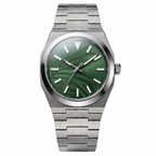 Pergor Artis Palms Steel – automatic watch, stainless steel case and bracelet