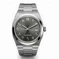 Pergor Tolaris Arabic Grey Silver – automatic watch, stainless steel case and bracelet