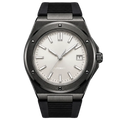 Pergor Valtor White Rubber – automatic watch, stainless steel case and bracelet