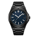 Pergor Valtor Blue Black – automatic watch, stainless steel case and bracelet