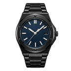Pergor Valtor Blue Black – automatic watch, stainless steel case and bracelet