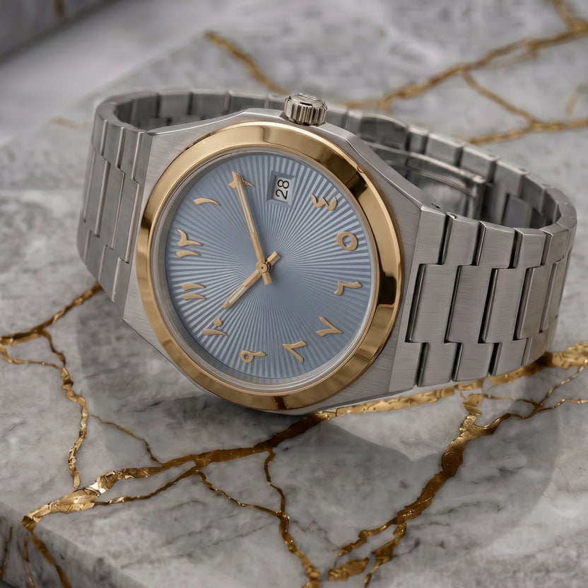 Pergor Tolaris ICE TWO Tone – automatic watch, stainless steel case and bracelet