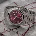 Pergor Tolaris RED Steel – automatic watch, stainless steel case and bracelet