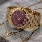Pergor Tolaris RED Rose – automatic watch, stainless steel case and bracelet