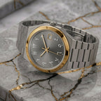 Pergor Tolaris Grey TWO Tone – automatic watch, stainless steel case and bracelet