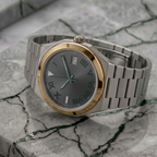 Pergor Tolaris Padel TWO Tone – automatic watch, stainless steel case and bracelet