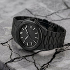 Pergor Valtor ALL Black – automatic watch, stainless steel case and bracelet